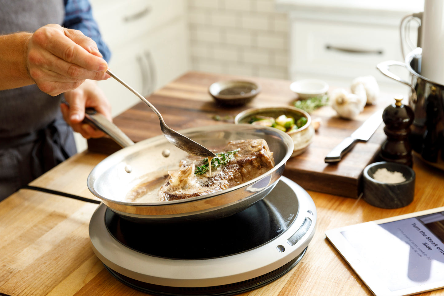 SmartChef Induction Cooktop, Bluetooth enabled