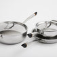 Hestan-SmartChef Collection - Precision Temperature Stainless Steel 5-Piece Cookware Set